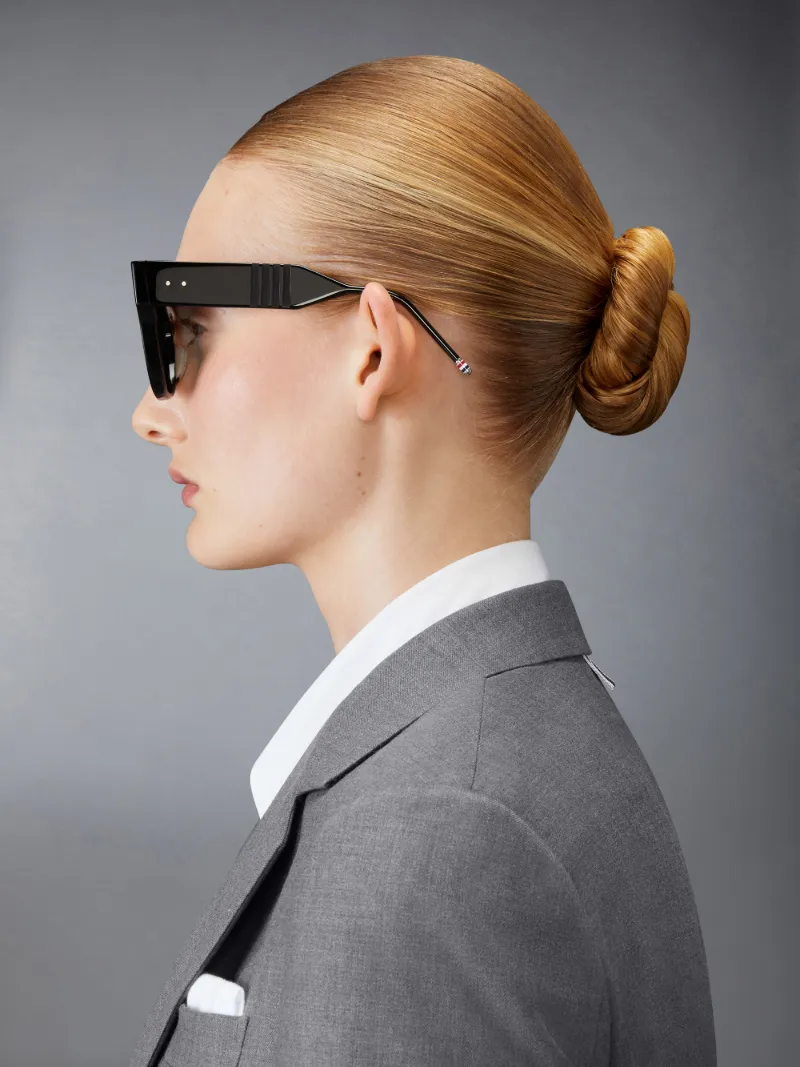 アセテート キャットアイ サングラスブラック | Thom Browne 公式  