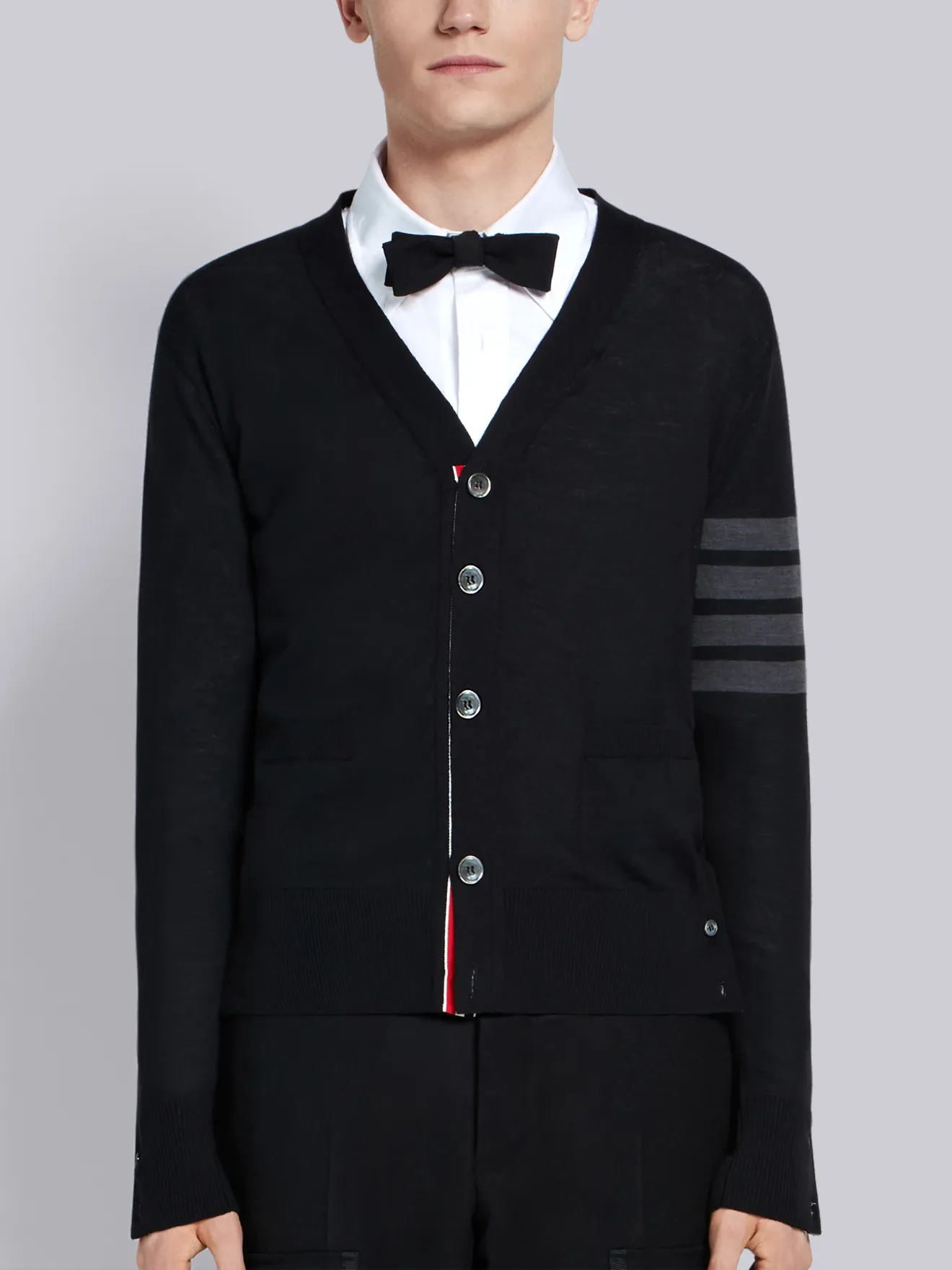 button up v neck cardigan