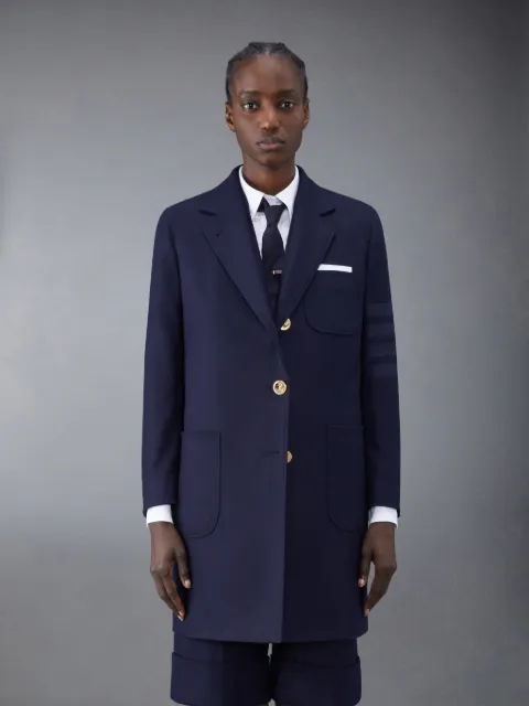 Bow Back Cashmere Chesterfield Overcoat | Thom Browne Bow Back Cashmere Chesterfield Overcoat | Thom Browne