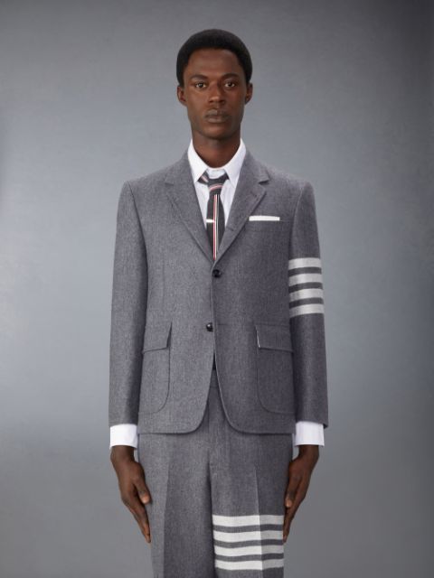 Prince Of Wales Relaxed Field Jacket | Thom Browne