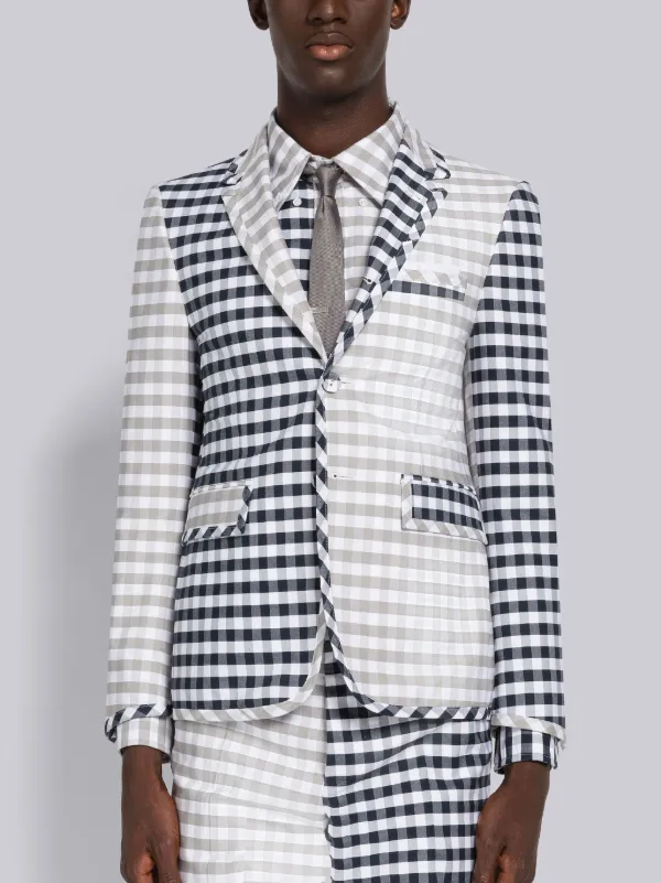 Fun-Mix Gingham Classic Sport Coat
