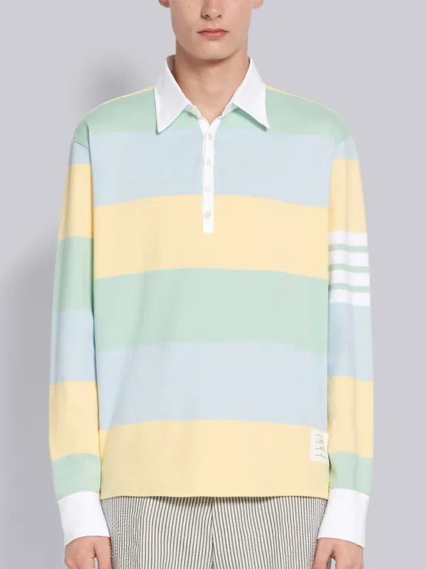 pastel color polo shirt