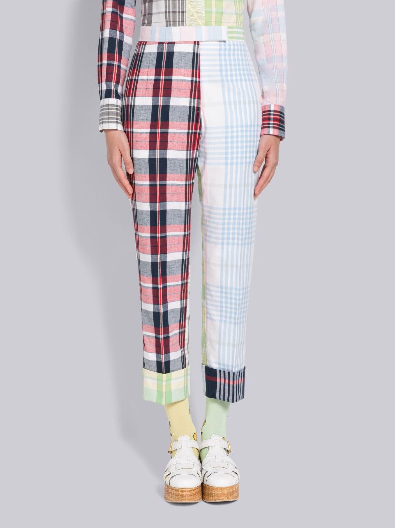 Fun-Mix Madras Classic Backstrap Trouser