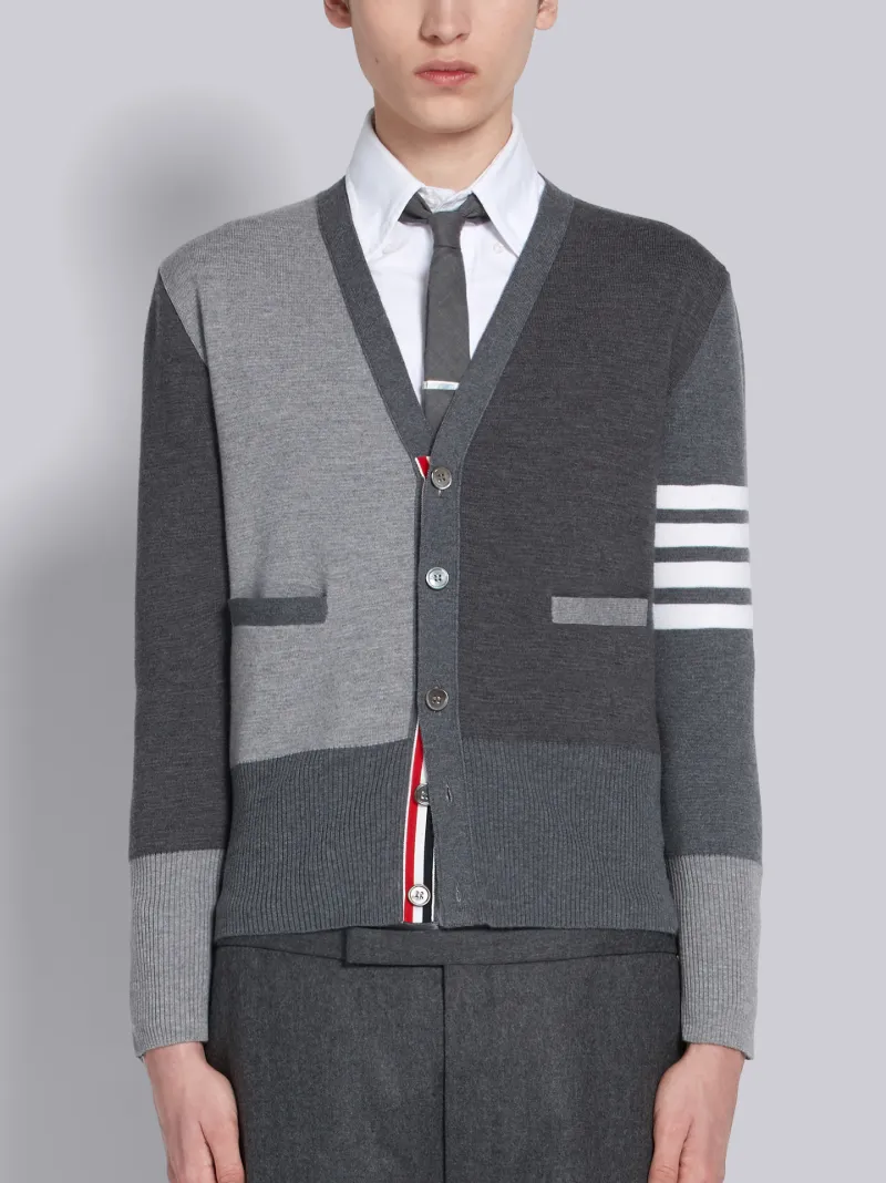 thom browne merino cardigan