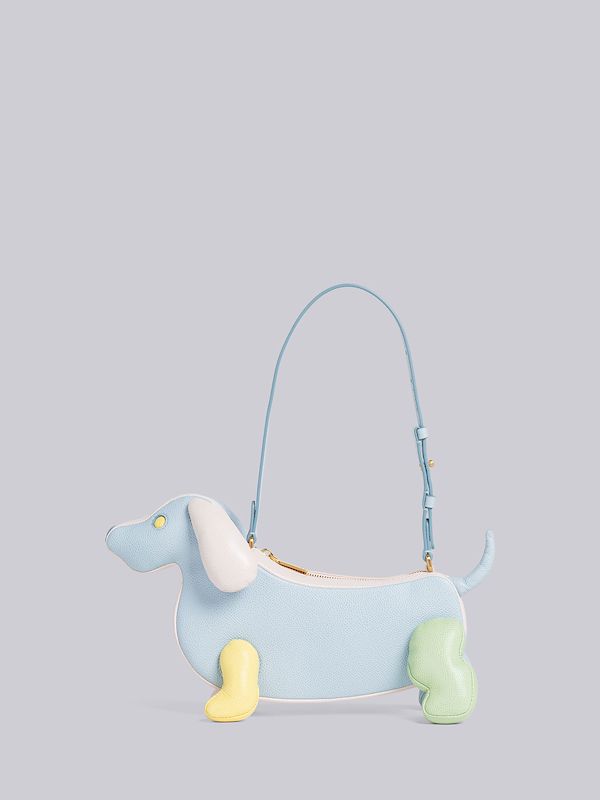 Fun-Mix Pebble Grain Hector Baguette Bag