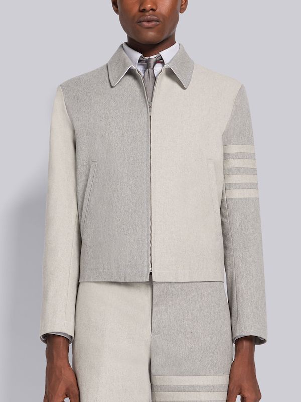 Fun-Mix Selvedge Denim 4-Bar Golf Jacket