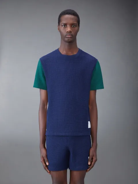 Oversized Short Sleeve Pocket Tee | Thom Browne