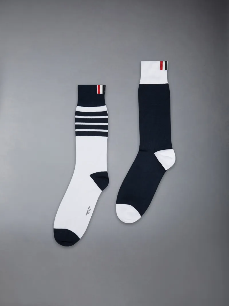 FUNMIX 4-BAR MID-CALF SOCKS