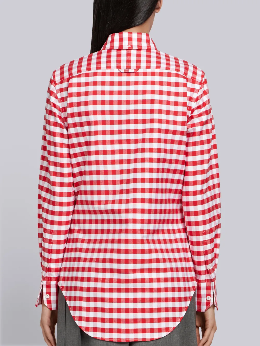 TSTS / 2 GINGHAM SHIRT / PINK AND RED メンズ - トップス