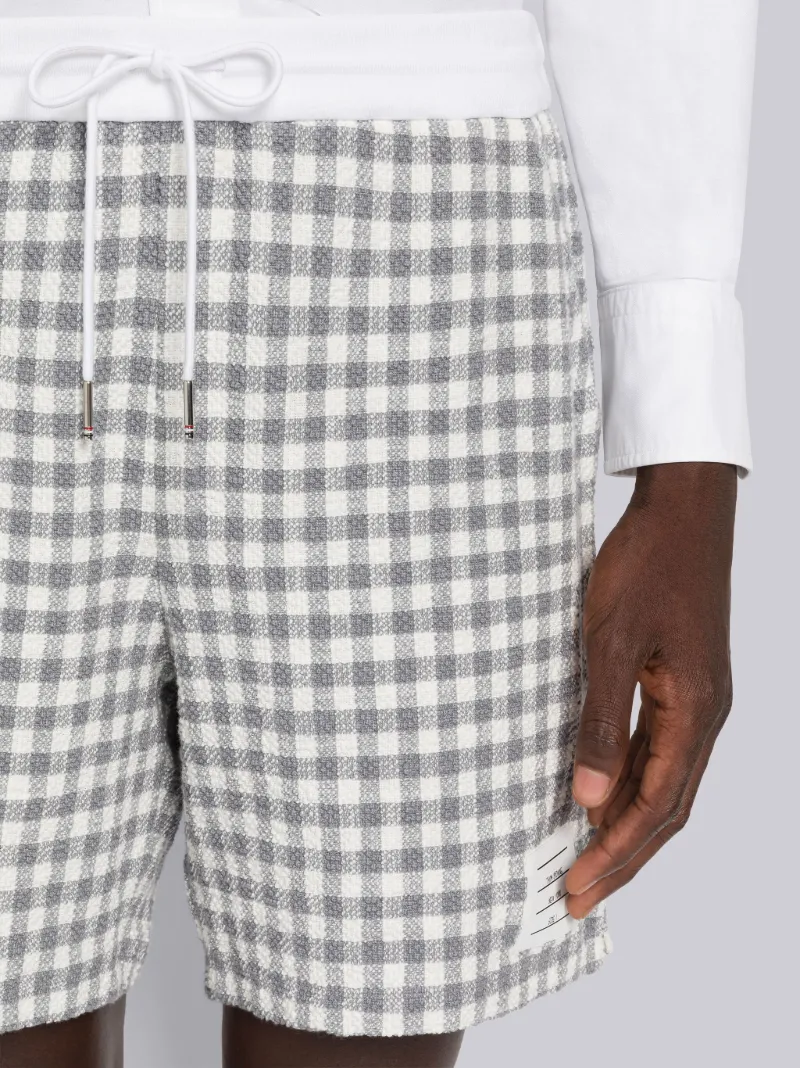 Gingham Mid Thigh Summer Short