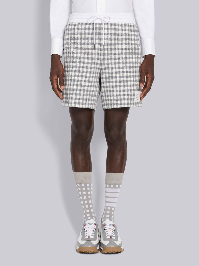 Gingham Mid Thigh Summer Short