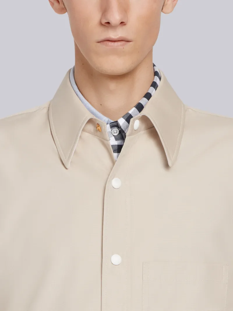 Grosgrain Armband Shirt Jacket