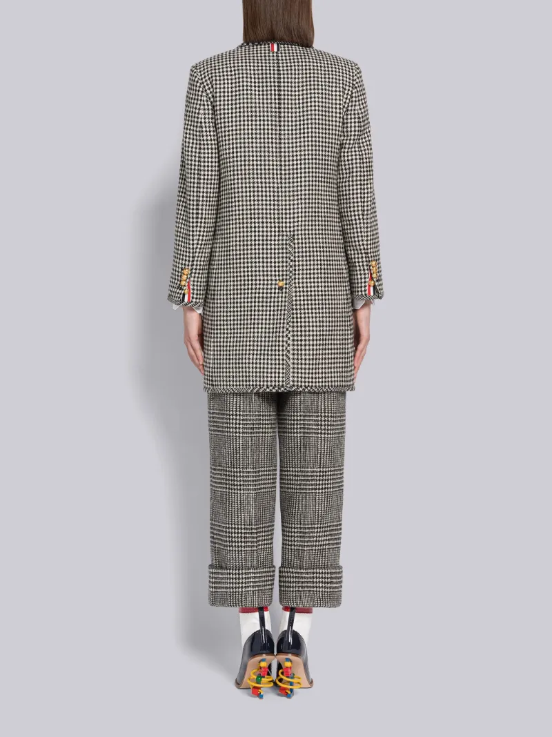 Gun Club Check Hunting Tweed Tipping Sack Overcoat Thom Browne