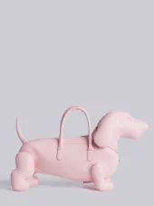 Hector Bag In Pink Pebble Grain Leather