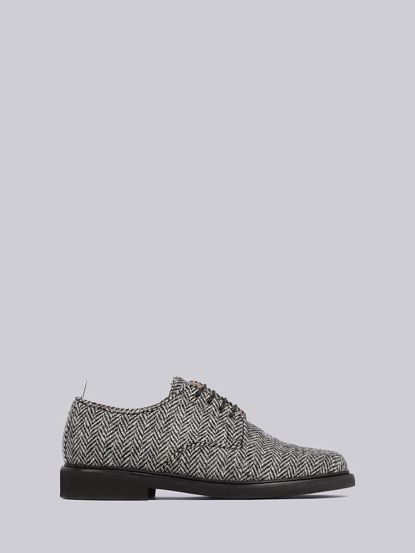 Herringbone Harris Tweed Uniform Shoe