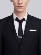 High Armhole Single Breasted Sport Coat In 2 Ply Fresco