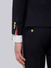 High Armhole Single Breasted Sport Coat In 2 Ply Fresco