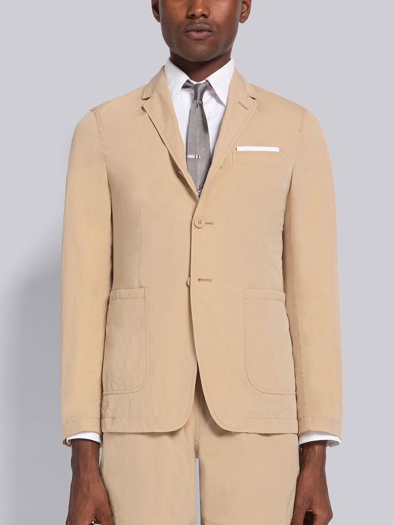 High Density Nylon Tech Rugby Short Thom Browne Official