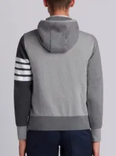 Hoodie Pullover With Tonal Fun Mix In Classic Loop Back With Engineered 4-Bar