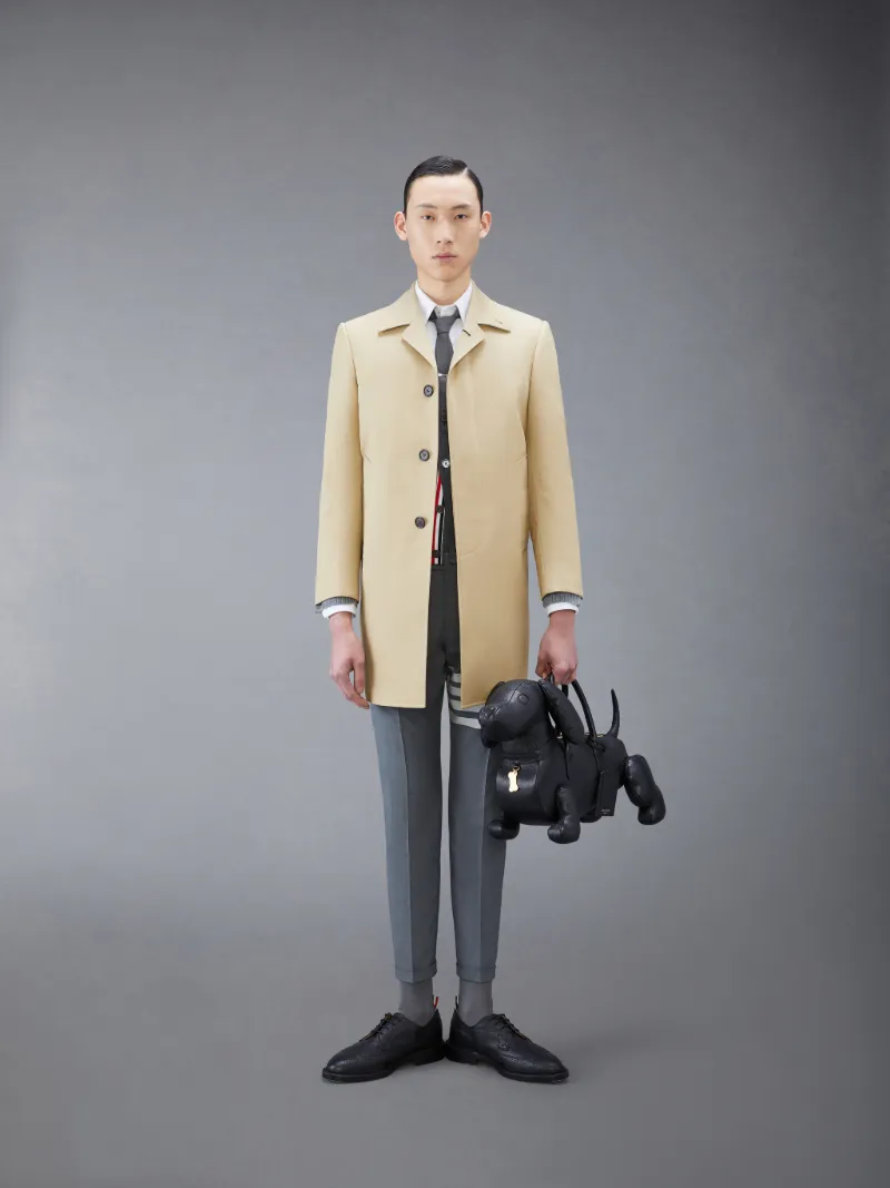 Khaki Mackintosh Bal Collar Classic Overcoat Khaki Mackintosh Bal Collar Classic Overcoat