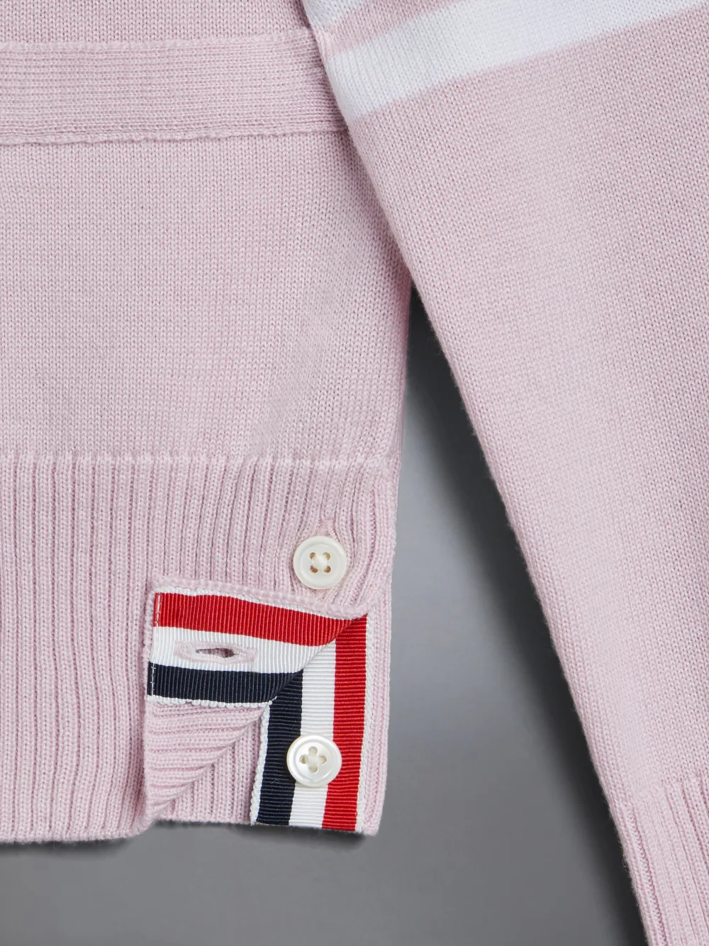 キッズ クラシック ウールカシミヤ 4BAR Vネック HECTOR カーディガン 