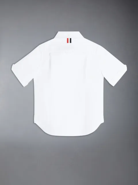 OXFORD PLEATED BOTTOM SHIRT | Thom Browne OXFORD PLEATED BOTTOM SHIRT | Thom Browne