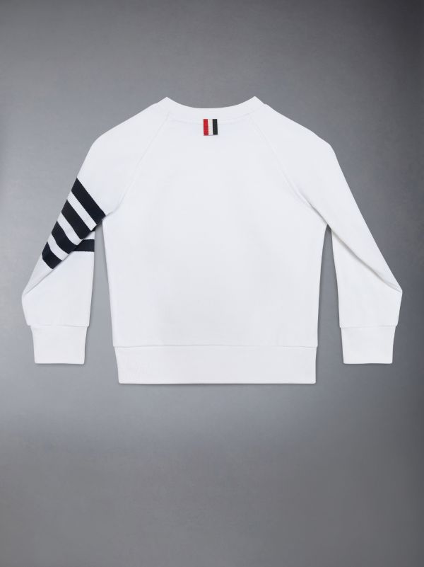 Buy Women Teen Girls Long Sleeve Striped Crop Top Sweatshirt Pullover Cute  Tops T Shirt (S, White) Online at desertcartCanada
