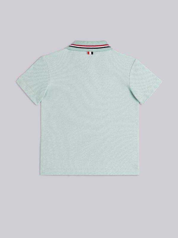 CLASSIC PIQUE SHORT SLEEVE POLO | Thom Browne Official