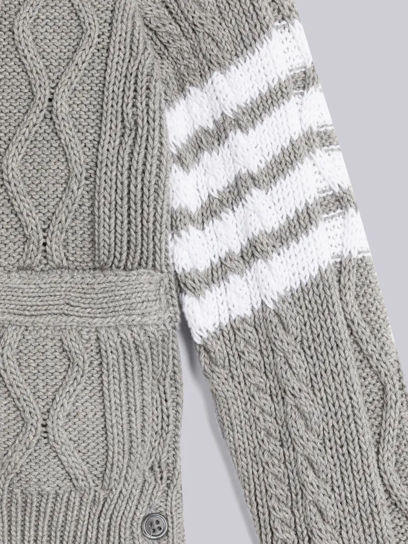 COTTON CLASSIC V-NECK CARDIGAN
