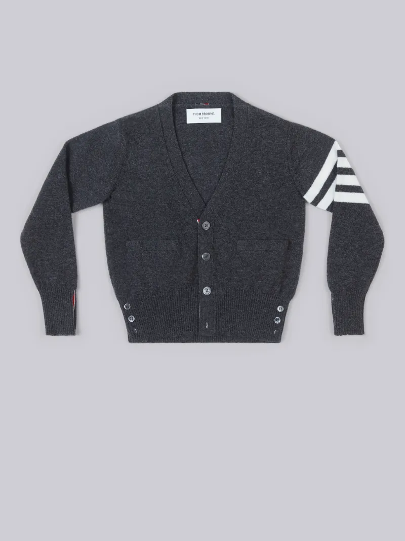 thom browne black cardigan