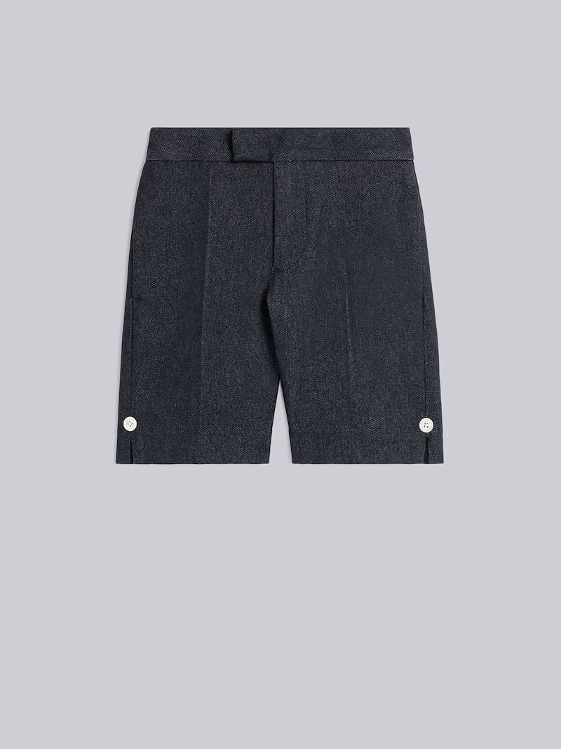denim bermuda shorts