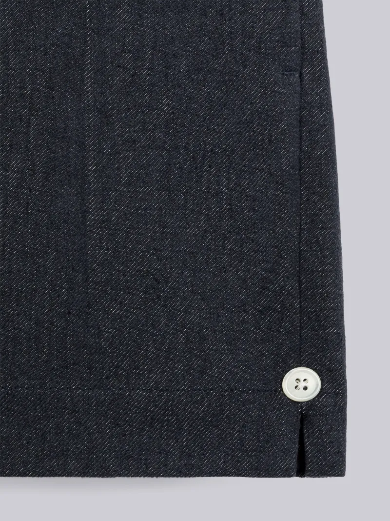 denim bermuda shorts