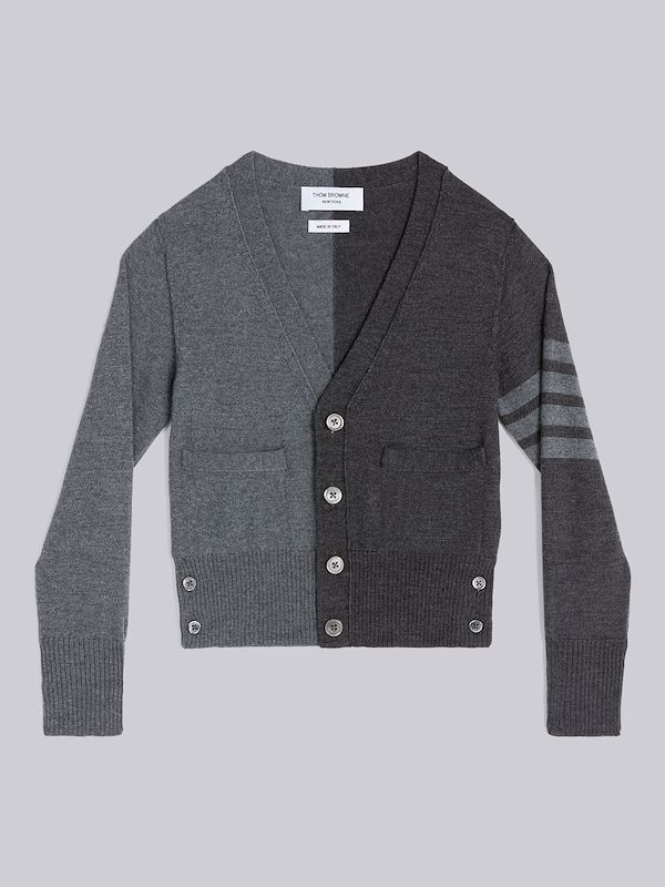 Fun-Mix Fine Merino V-neck Cardigan