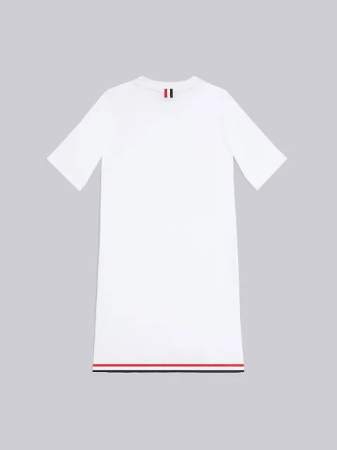 Kid s Solid Heavy Jersey A line Tee Dress Thom Browne