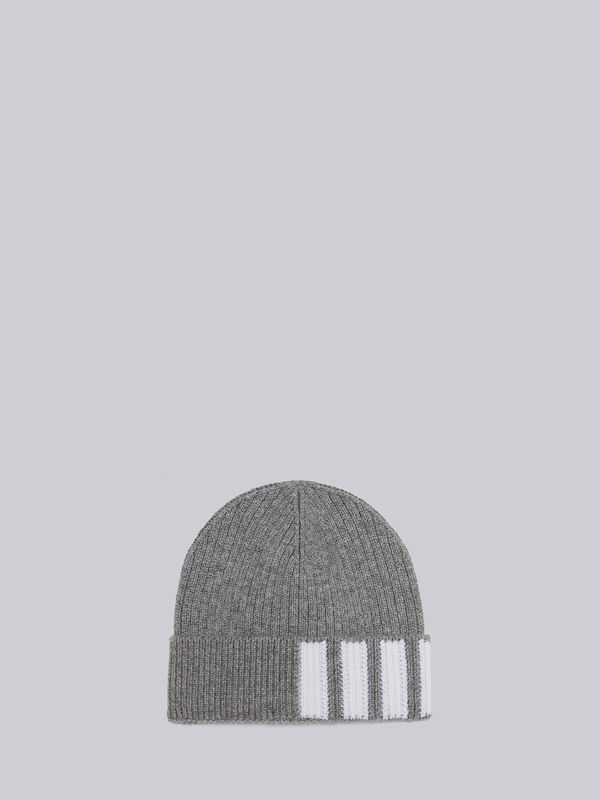 Light Grey Cashmere 4-Bar Hat