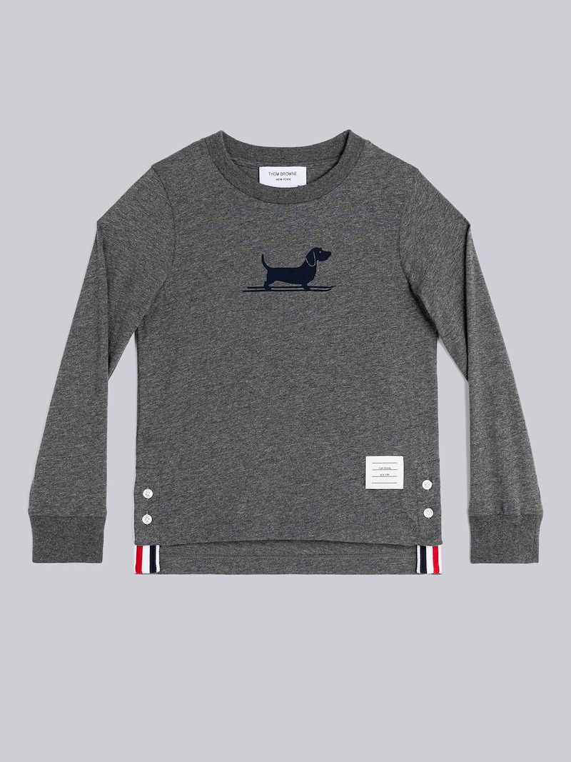 long-sleeved cotton T-shirt