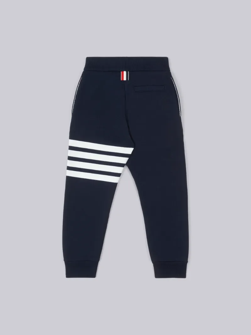 Navy Classic Cotton Loopback Jersey 