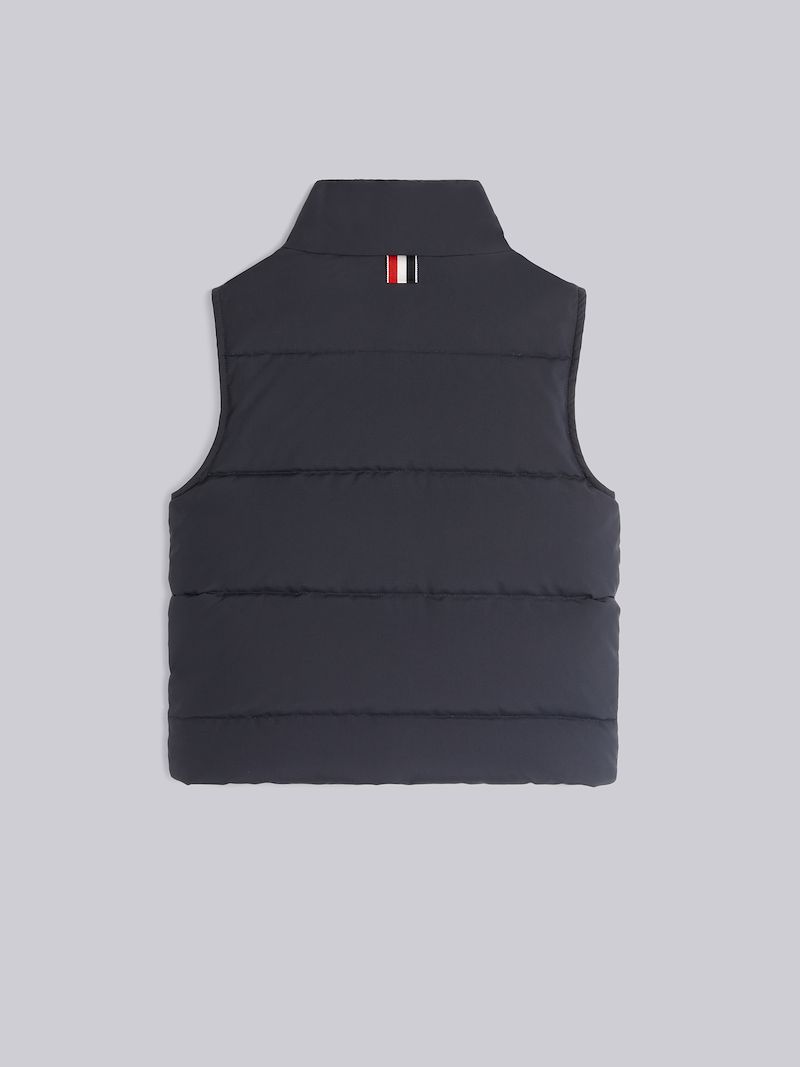 Navy Ripstop Down Filled 4-Bar Vest