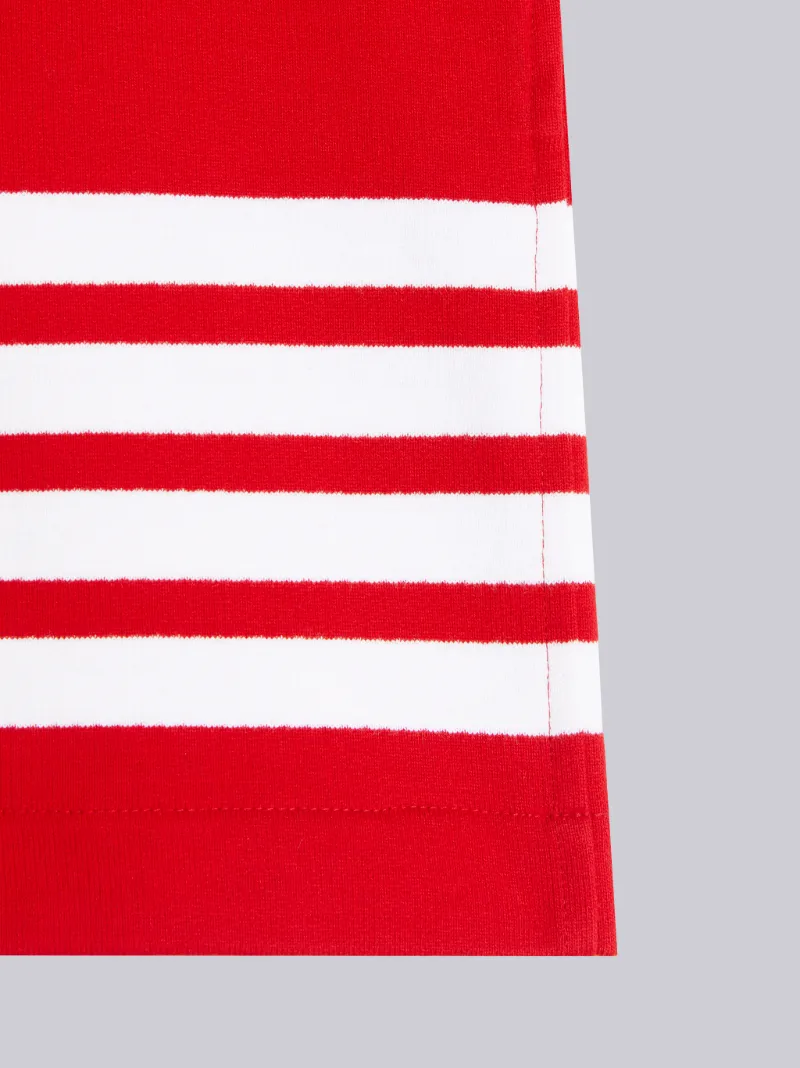 Red Classic Loopback Engineered 4-Bar Sweatshort Red Classic Loopback Engineered 4-Bar Sweatshort
