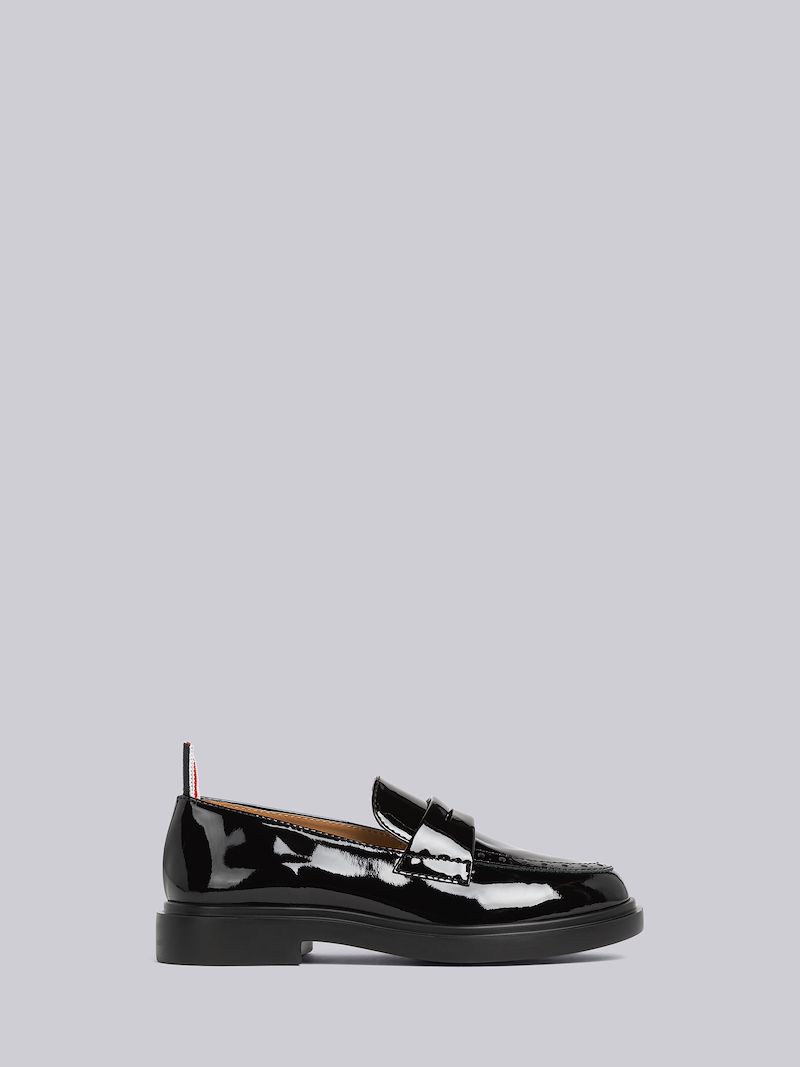 SOFT PATENT LEATHER PENNY LOAFER