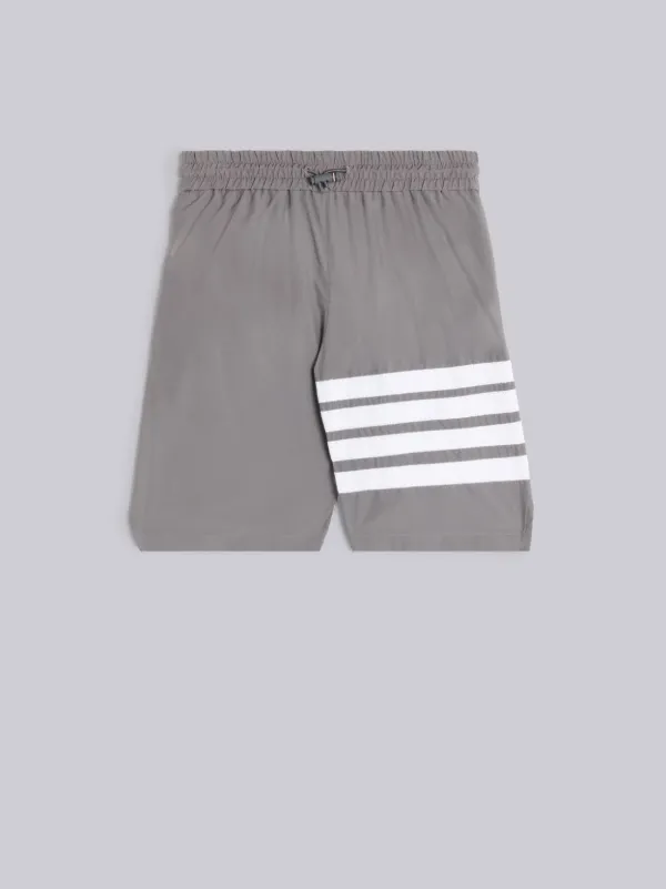 stripe-detail swim shorts