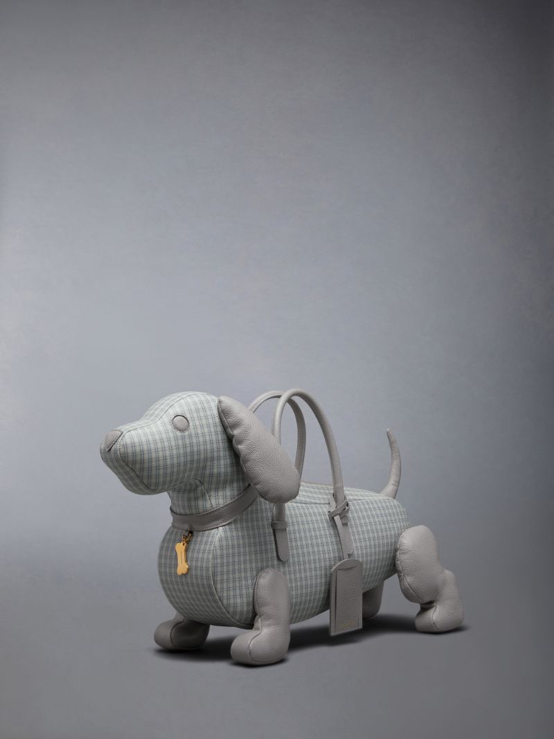 large Hector dog-shaped tote bag | Thom Browne