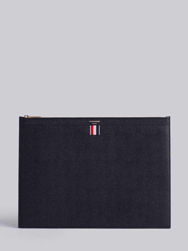 Large Zipper Laptop Holder (39X28CM) In Pebble Grain