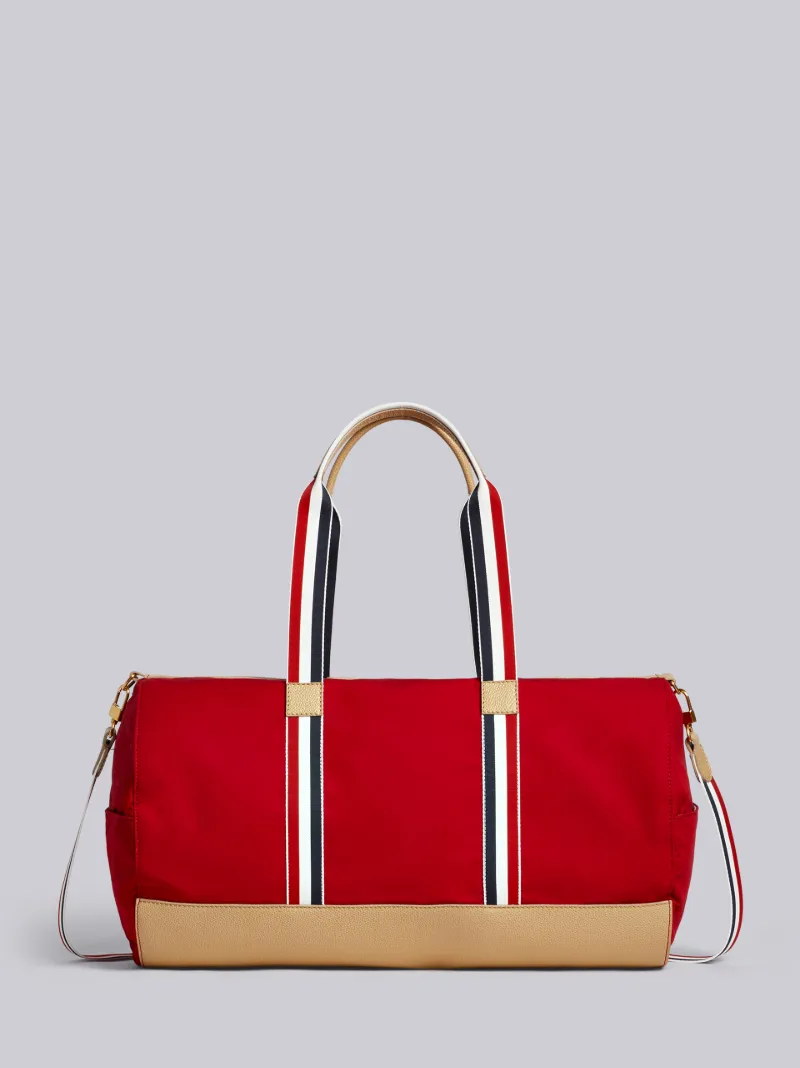 Thom browne duffle discount bag