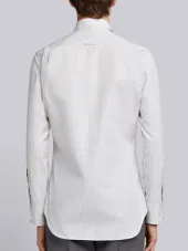 Left-center Stripe Classic University Stripe Long Sleeve Oxford Shirt
