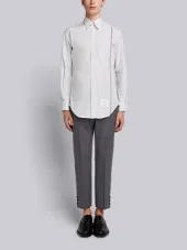 Left-center Stripe Classic University Stripe Long Sleeve Oxford Shirt