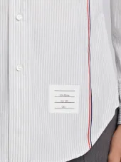 Left-center Stripe Classic University Stripe Long Sleeve Oxford Shirt