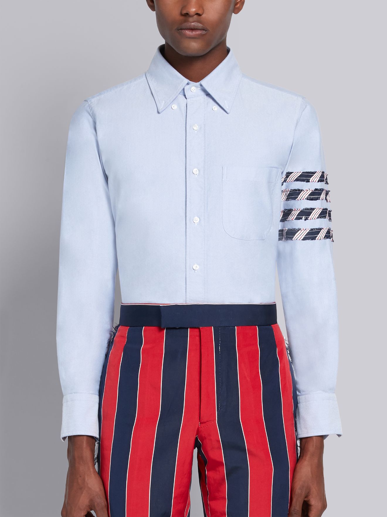 baby blue thom browne