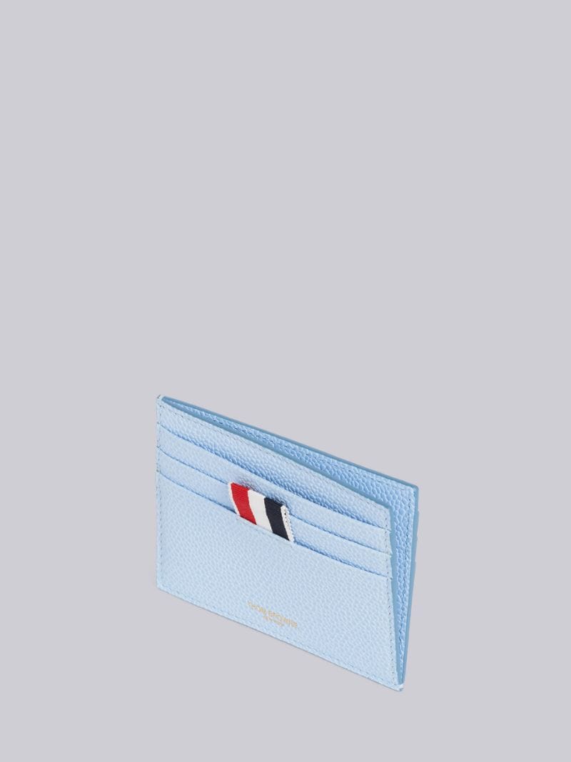 Light Blue Pebbled Card Holder