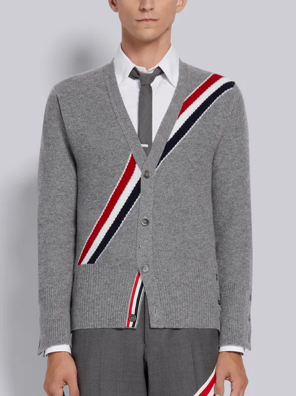 thom browne black cardigan